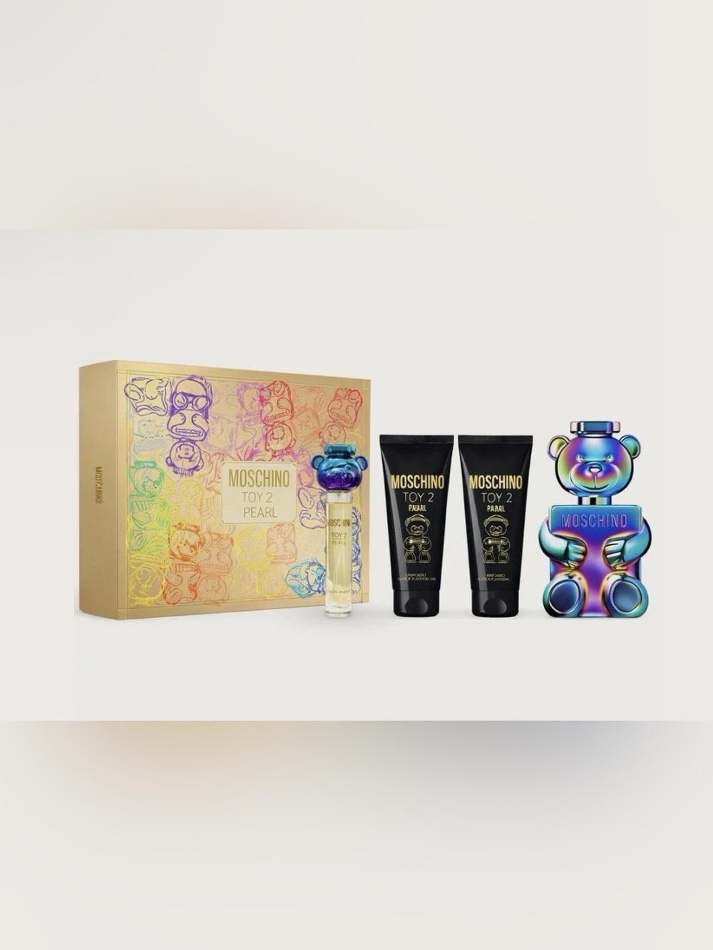 Moschino Toy 2 Pearl Eau de Parfum 4 Piece Gift Set Pearl Fragrance Gift Set NWT